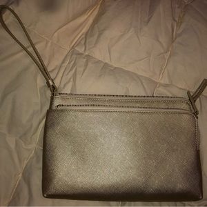Gold lamé Talbots wristlet—never used!